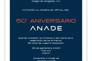 Invitación_Homenaje_50_Años_ANADE_Anadistas Invitación_Homenaje_50_Años_ANADE_Anadistas