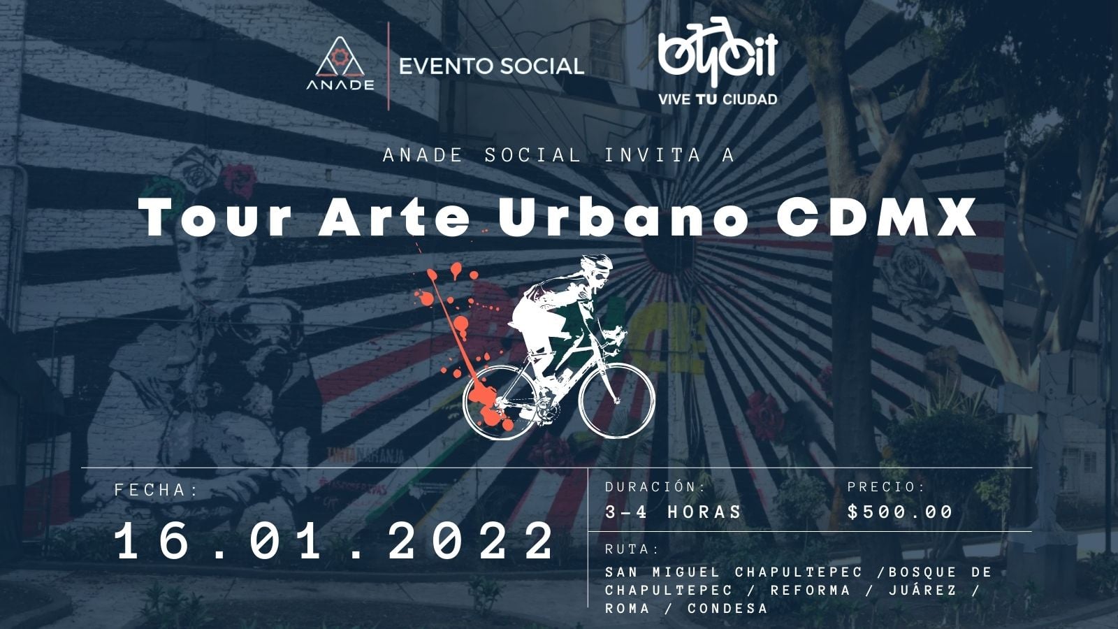 Tour Arte Urbano CDMX